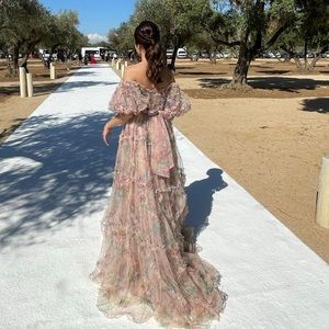 Sherri Hill floral dress size 0